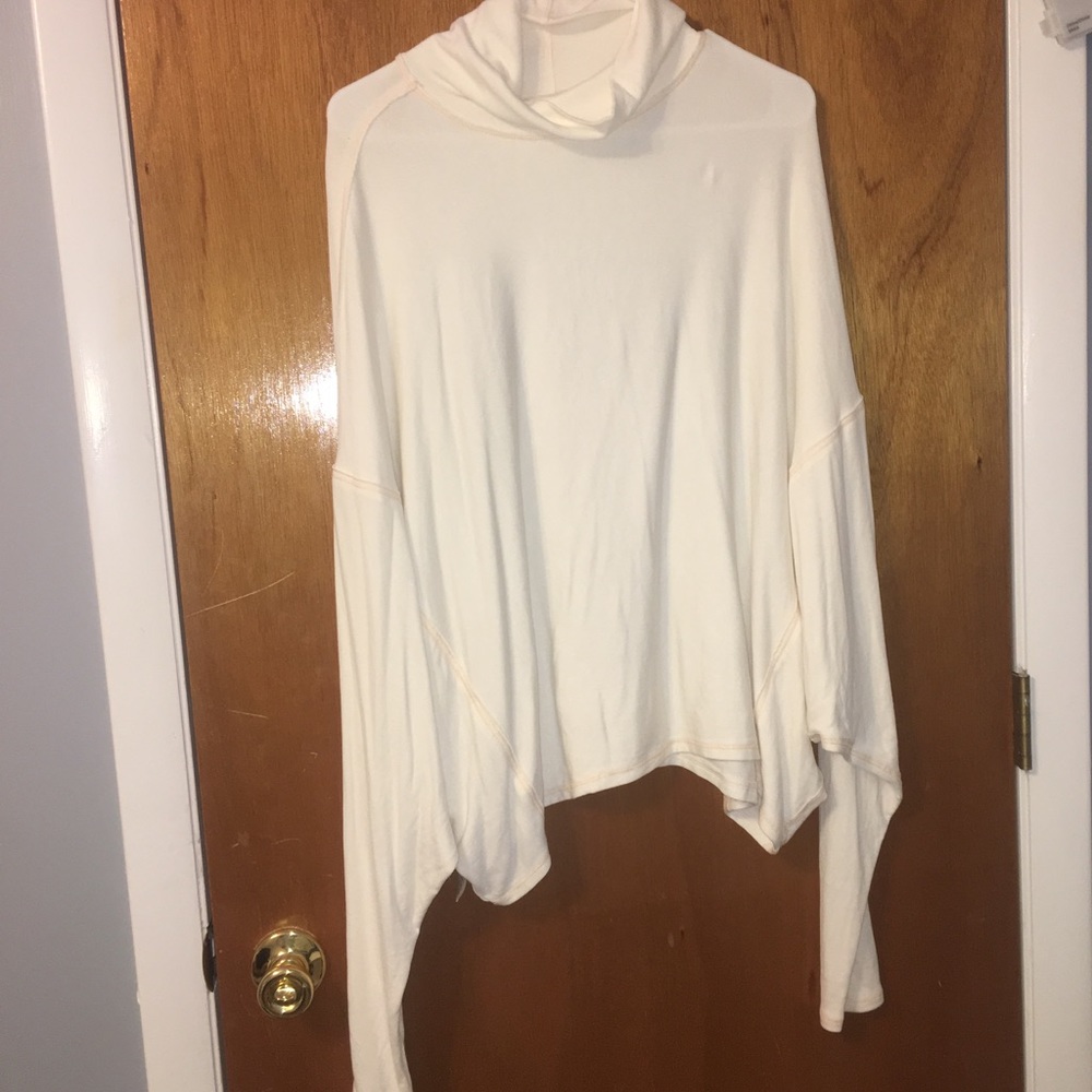 cowl neck sweater